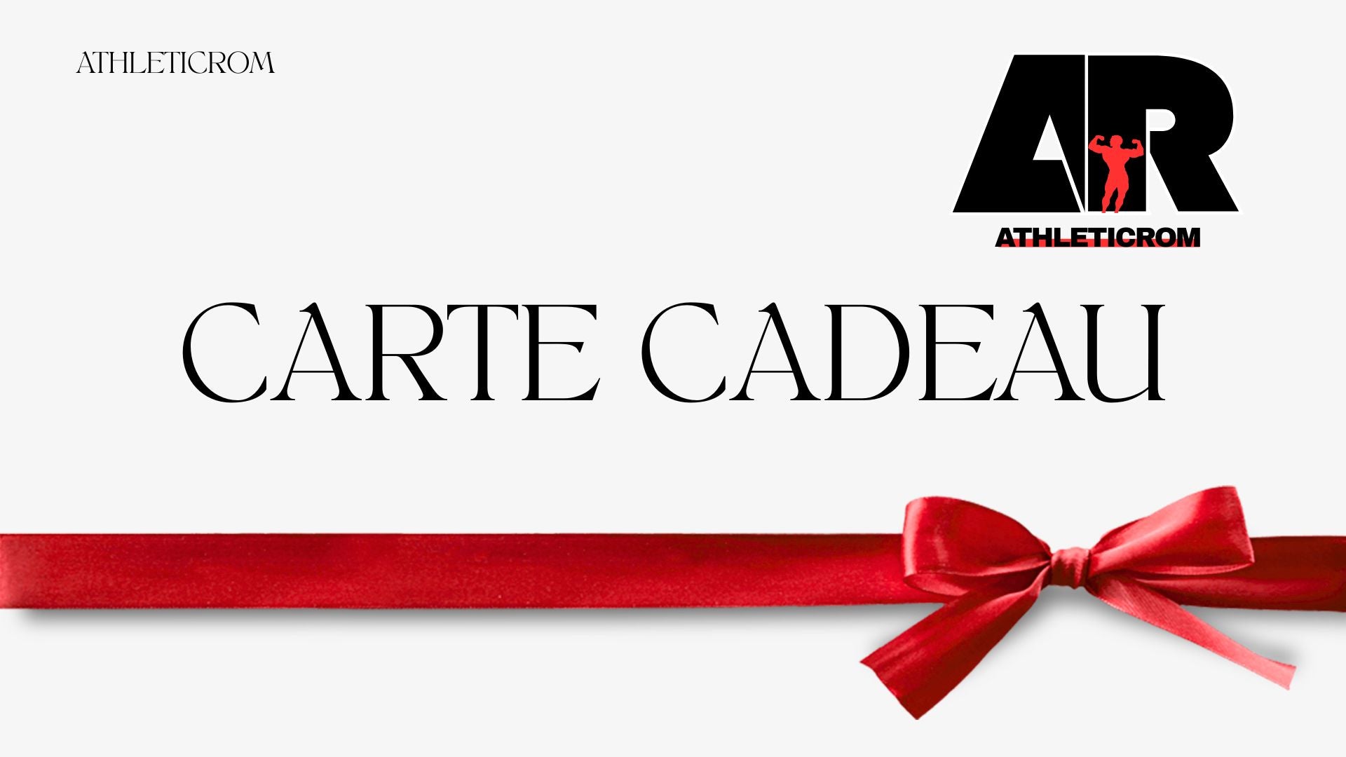 Carte Cadeau Athleticrom